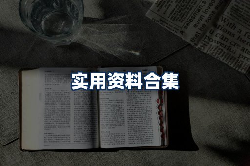 实用PDF资料展示